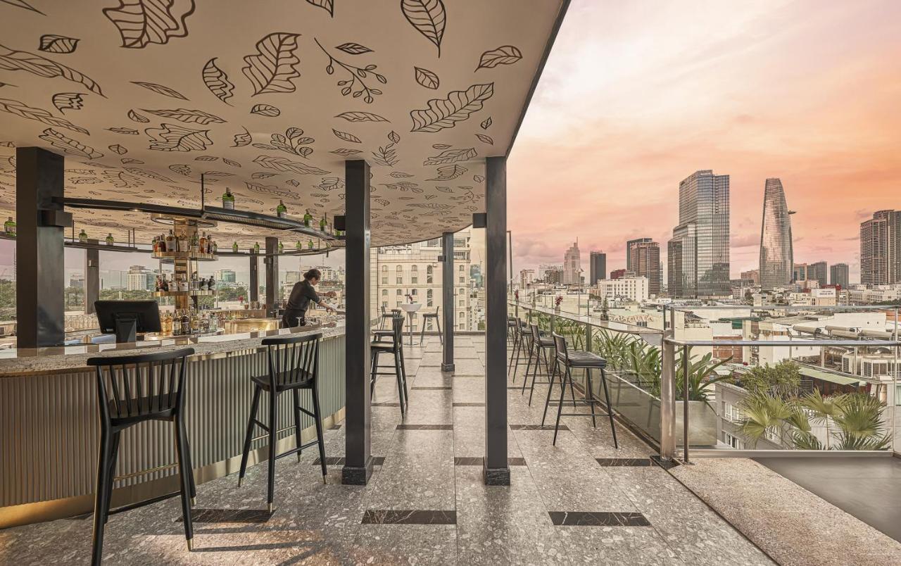 La Siesta Premium Saigon Hotell Ho Chi Minh-byen Eksteriør bilde The rooftop bar